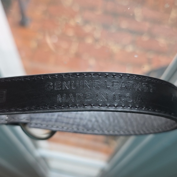 Carlisle Gray Leather Belt.  Size XS main image 14